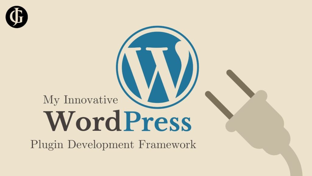 My wordpress plugin development framework cover image.